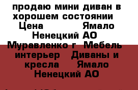 продаю мини диван в хорошем состоянии › Цена ­ 4 300 - Ямало-Ненецкий АО, Муравленко г. Мебель, интерьер » Диваны и кресла   . Ямало-Ненецкий АО